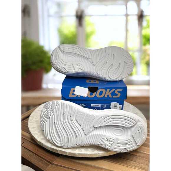 Brooks Glycerin GTS 22 Supportive Road Running Shoes Women’s 9 White 1204351B151 - Picture 14 of 14